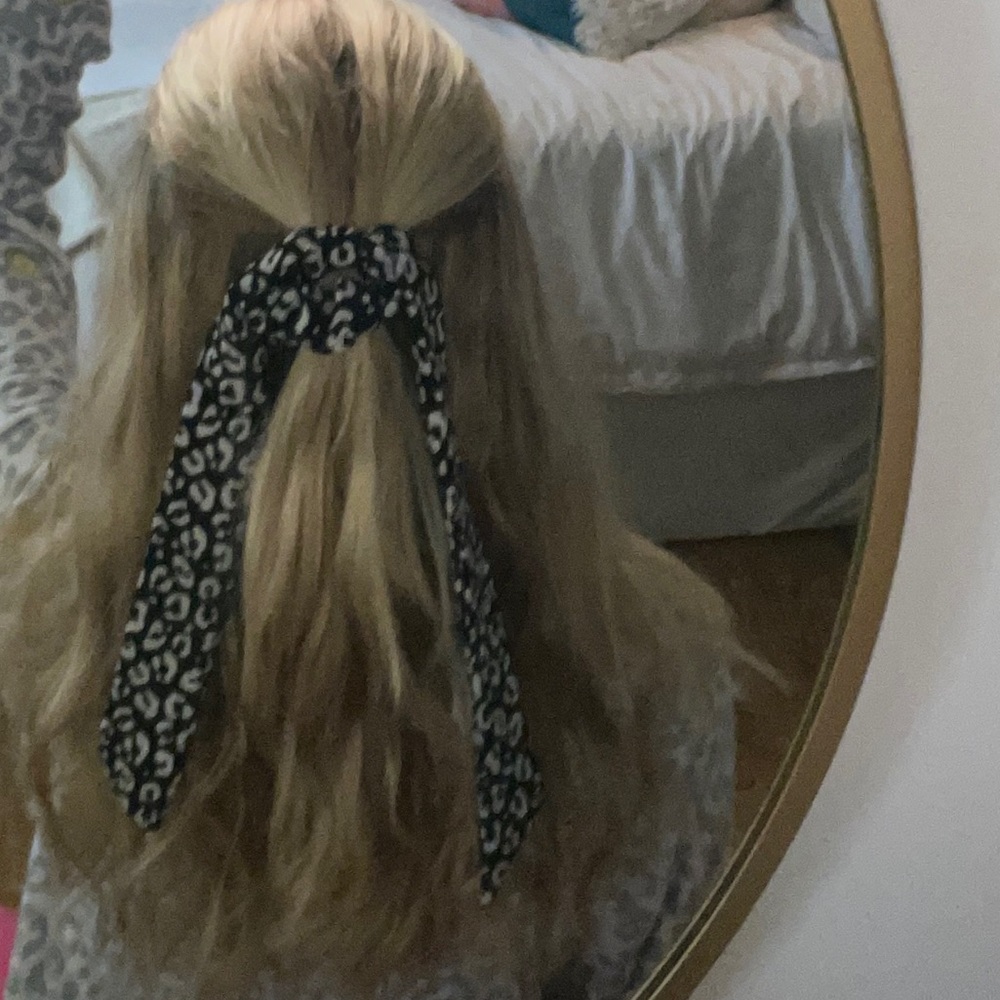 Leopard hair ribbon - Picture 2 of 4